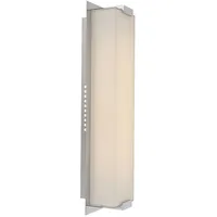 GLOBO LED Wandleuchte Wandlampe Glas Chrom 43 cm Wohnzimmer