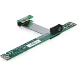 DeLock Riser Card PCI Express x1 with Flexible Cable