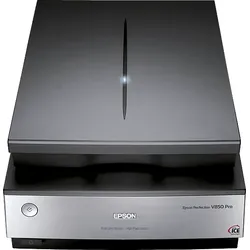 EPSON Perfection V850 Pro Flachbett-Scanner , bis zu 6.400 dpi x 9.600 dpi, Matrix CCD