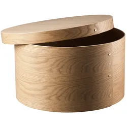 FDB Møbler - Drejø Aufbewahrungsbox, Ø 42 cm, natur