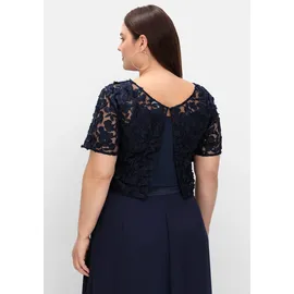 sheego Shirttunika in marine | Gr.: 58