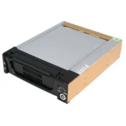 StarTech.com SATA Wechselrahmen 5,25 Zoll Mobiles Festplatten Speicher Rack 3,5" Schwarz