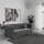 dorel home Schlafcouch Kunstleder 3-Sitzer Grau