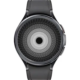 Samsung Galaxy Watch6 Classic Schwarz 47 mm LTE Hybrid Eco Leder Band Schwarz M/L