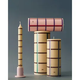 HAY Kerzenhalter Tube S Keramik Pale Pink