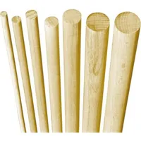 Facett Rundstäbe Buche glatt, 16 mm