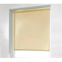 K-HOME Seitenzugrollo Thermo Klemmfix-Rollo 80 x 150 cm beige