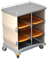 Cleankeeper Hotelwagen III - 1 Maße: 64 x 97,5 x 116 cm