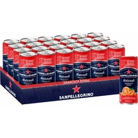 Sanpellegrino Naturali Aranciata Rossa 24x0,33 L Dose Einweg-Pfand