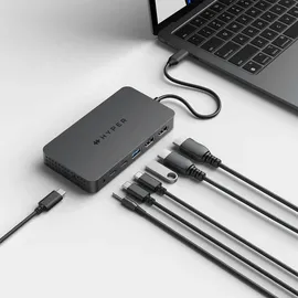 Targus HD7002GL USB-Hub, Schwarz