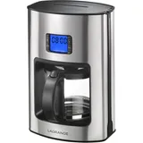 LAGRANGE Naos Filterkaffeemaschine 1,5 l, Edelstahl 23,4 x 17,2 x 32,6 cm