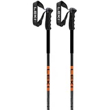 Leki Pitch Back Stöcke - Black / Neonorange / Dark Anthracite - 110 cm