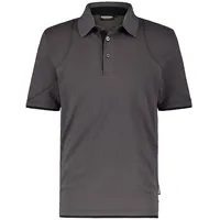 DASSY Poloshirt, anthrazitgrau/schwarz Gr. XS