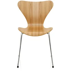 Fritz Hansen - Serie 7 Stuhl, Chrom / Ulme natur
