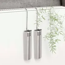 Hi Haushalt International Luftbefeuchter Verdunster 2er Set Edelstahl für Heizkörper 16175
