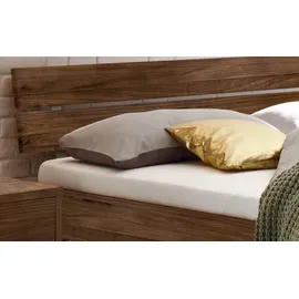 Hasena Massivholzbett Ortona 90 x 200 cm Holz Nussbaum