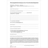 RNK Verlag Vordruck Wohnungsgeberbescheinigung DIN A4,