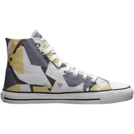 Ethletic White Cap Hi Cut in Camou Yellow | just White | Gr.: 39