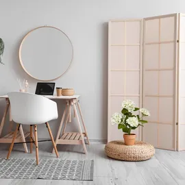 HJH Office Kunstpflanze HYDRANGEA Kunststoff