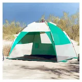 vidaXL Strandzelt 2 Personen Seegrün Quick Release Wasserdicht