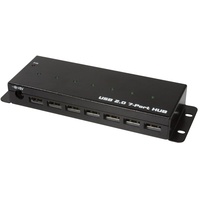 Logilink UA0318 - USB 2.0 Hub, 7-Ports, Industrieausführung