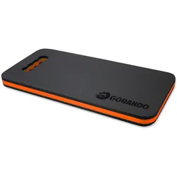 GORANDO Premium Knieunterlage für Garten Haus Werkstatt 44x22cm orange