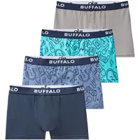 Buffalo Boxer in dunkelblau / blau / hellblau, gran),