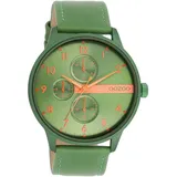 Oozoo Armbanduhr Timepieces Analog Metall grün UOC11308 - Grün