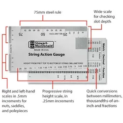 String Action Gauge (metric)