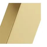 Feldmann-Wohnen Esstisch Edder (mit 2 Erweiterungsstücken und Metallgestell, 1-St., moderne Optik, Tischplatte rund ausziehbar), 120/196cm ausziehbar Icy Weiß weiß