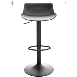 CLP Bartisch-Set Fernie I Runder Stehtisch Und 2x Barhocker Mit Kunststoff-Sitz