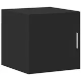 vidaXL Wandschrank Schwarz 40x42,5x40 cm Holzwerkstoff