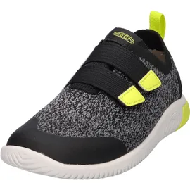 Keen Unisex-Child KNX Knit DS Sneakers, Black/Evening Primrose, 32/33