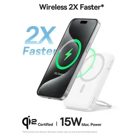 Baseus PicoGo (5000 mAh, 18.50 Wh), Powerbank, Weiss