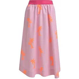Milano Italy Sommerrock Damen Gestreift Pink 40