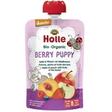 Holle Quetschbeutel Berry Puppy Apfel & Pfirsich mit Waldbeeren 1 x 100 g