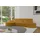 altdecor Eckcouch Cord 5-Sitzer Senfgelb