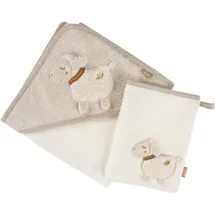 Fehn Bade-Set Schaf NATUR