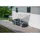 cazeboo - Terrassenüberdachung Carport Kleo 400l300 Aluminium Weiß