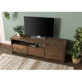 MASSIVMOEBEL24.DE TV-Board Mango 178x48x58 braun geölt PURE MANGO #223