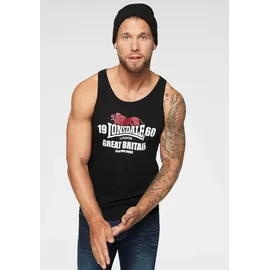 Lonsdale Biggin ärmelloses T-shirt 2 Einheiten - Black / White - 4XL
