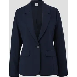 S.Oliver BLACK LABEL Blazer aus Viskosemix Navy 38