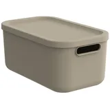 Rotho Aufbewahrungsbox ALBULA 39,5 x 23,5 x 17,7 cm 1-tlg. braun