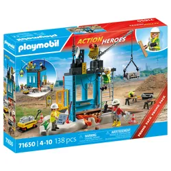PLAYMOBIL 71650 - my Life - Baustelle