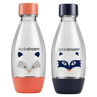 SODASTREAM FLASCHEN 0,5 L - Kleine Helden Doppelpack - Gelb/Grün