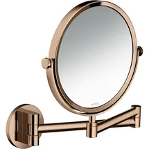 Hansgrohe Rasierspiegel Axor Universal Circular Wandmontage, polished red gold