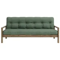 Karup Design Schlafsofa KNOB, mit Futonmatratze, verschiedene Farben, FSC®-zertifiziert, Kiefer braun