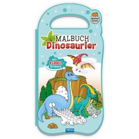 Trötsch Verlag Trötsch Malbuch mit Rubbelstickern Dinosaurier