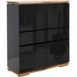 MCA Furniture Highboard »Chiaro«, ¦ schwarz ¦ Maße (cm): B: 102 H: 115 T: 40.0