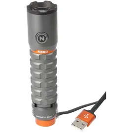 Nebo LED Taschenlampe TORCHY 2K mit bis zu 2000lm und 200m Leuchtweite integrierter 18650 Akku Li-ion 3,7V 2200mAh